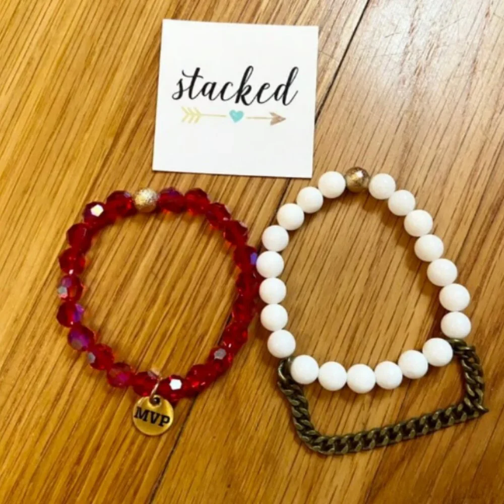 Stacked Bracelet Set (NEW!) - Picture 1 of 2